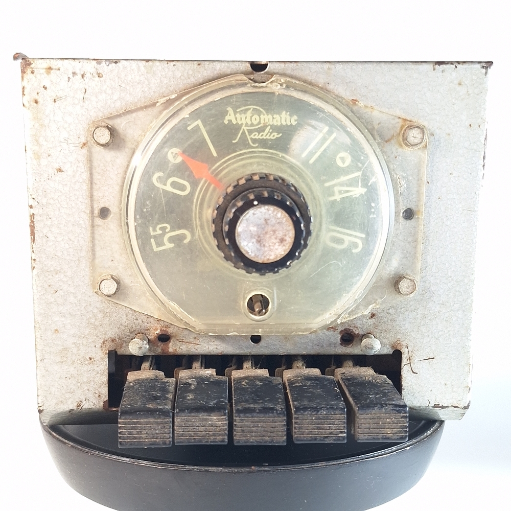 Vintage Automatic Radio 50s Ford Aftermarket Unit, Untested